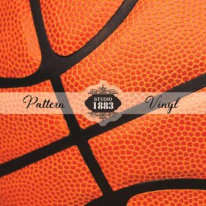 Basketball Closeup-Pattern Vinyl