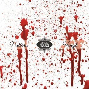 Bloody-Pattern Vinyl
