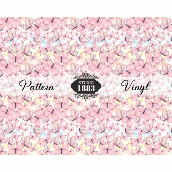 Butterflies-Pattern Vinyl - Image 2