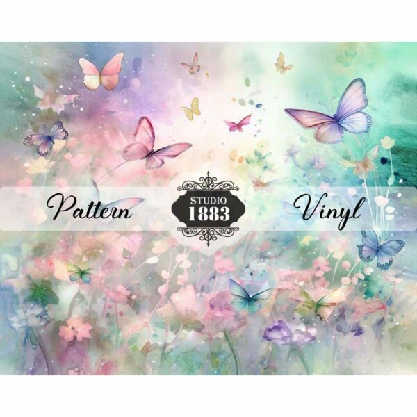 Butterfly Fields-Pattern Vinyl - Image 2
