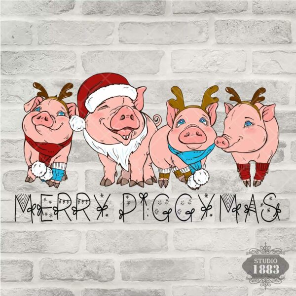C126-Merry Piggymas