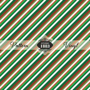 Candy Cane-Pattern Vinyl