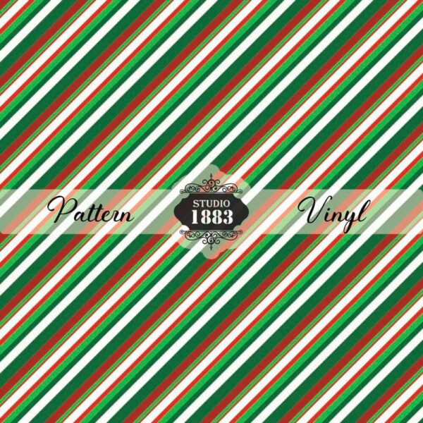Candy Cane-Pattern Vinyl