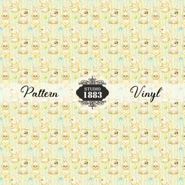 Easter Bunnies-Pattern Vinyl
