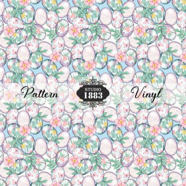 Easter Eggs-Pattern Vinyl