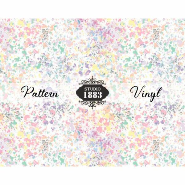 Easter Splatter-Pattern Vinyl - Image 2