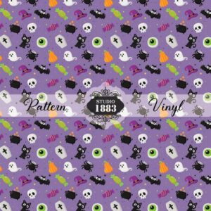 Ghouls And Goblins-Pattern Vinyl