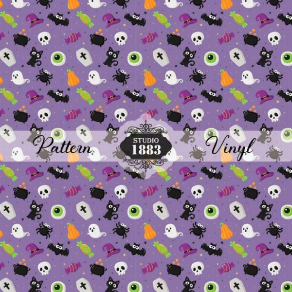 Ghouls And Goblins-Pattern Vinyl