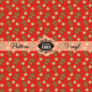 Gingerbread Men-Pattern Vinyl