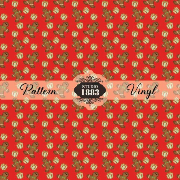 Gingerbread Men-Pattern Vinyl