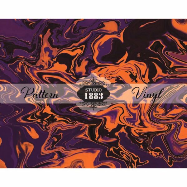 Halloween Marble-Pattern Vinyl - Image 2