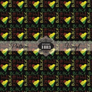 Juneteenth-Pattern Vinyl