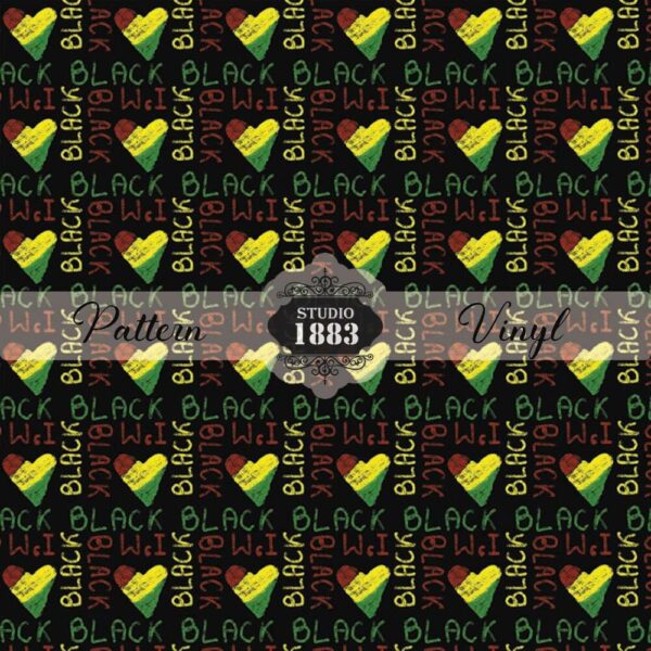 Juneteenth-Pattern Vinyl