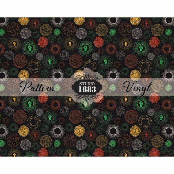Juneteenth Bursts-Pattern Vinyl - Image 2