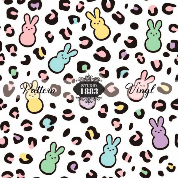 Leopard Peeps-Pattern Vinyl