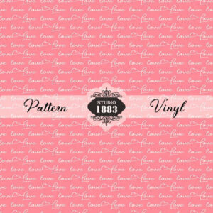 Love Letters-Pattern Vinyl
