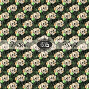 Potion Skull-Pattern Vinyl