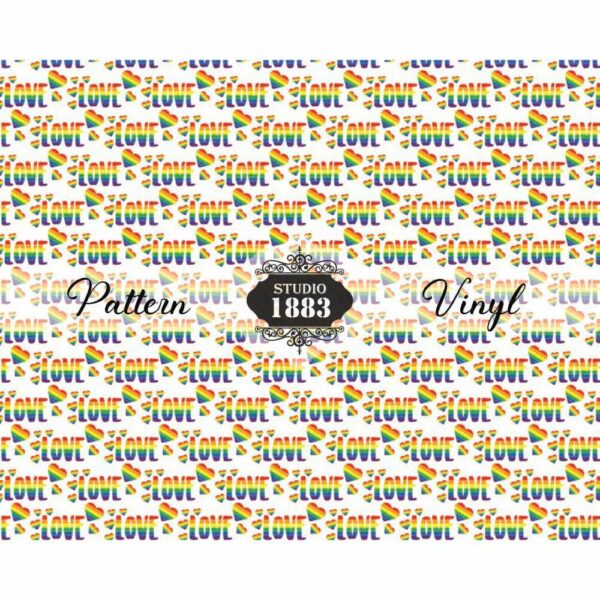 Pride Love-Pattern Vinyl - Image 2