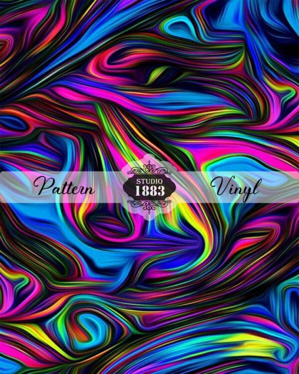 Psychadelic-Pattern Vinyl - Image 2