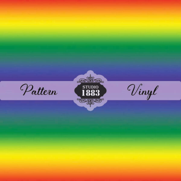 Rainbow Ombre-Pattern Vinyl