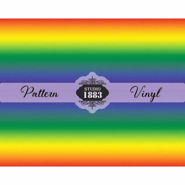 Rainbow Ombre-Pattern Vinyl - Image 2