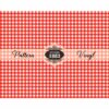 Red And White Gingham-Pattern Vinyl - Image 2