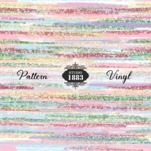 Spring Brushstrokes-Pattern Vinyl