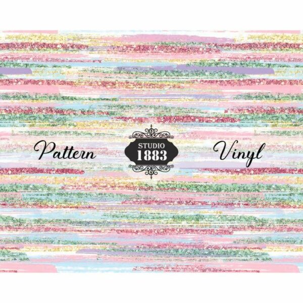 Spring Brushstrokes-Pattern Vinyl - Image 2