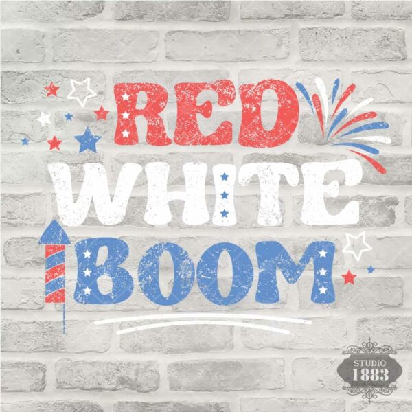 T111 - Red White Boom