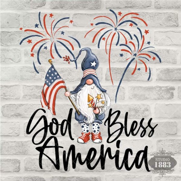 T113 - God Bless America Gnome
