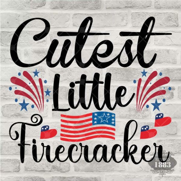 T129-Cutest Little Firecracker