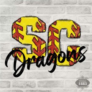 T151-SC Dragons Softball