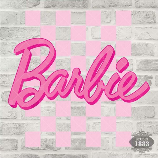 T182- Checkered Barbie