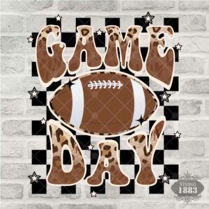 T194- Game Day Checkered