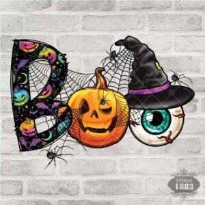 T250-Colorful, Creepy Boo