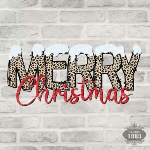 T289-Snowy Top Merry Christmas
