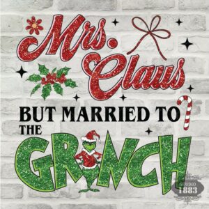 T310- Mrs Clause married to the grinch
