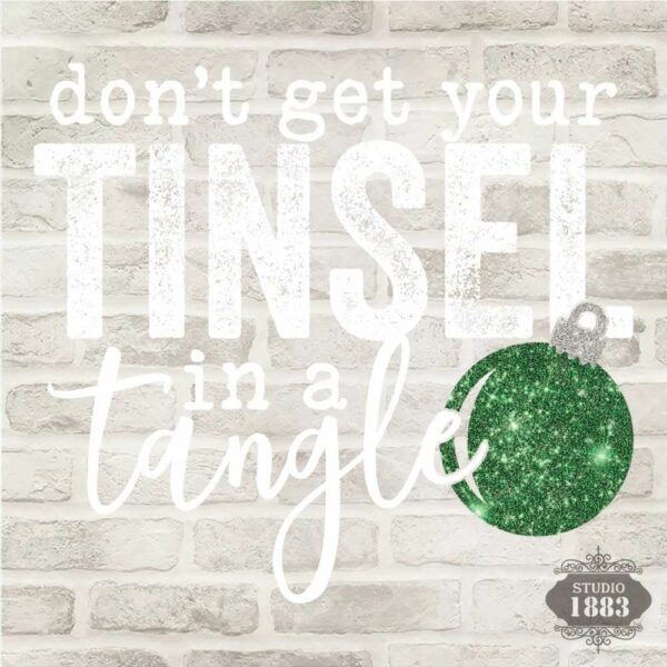 T317-Tinsel Tangle Green