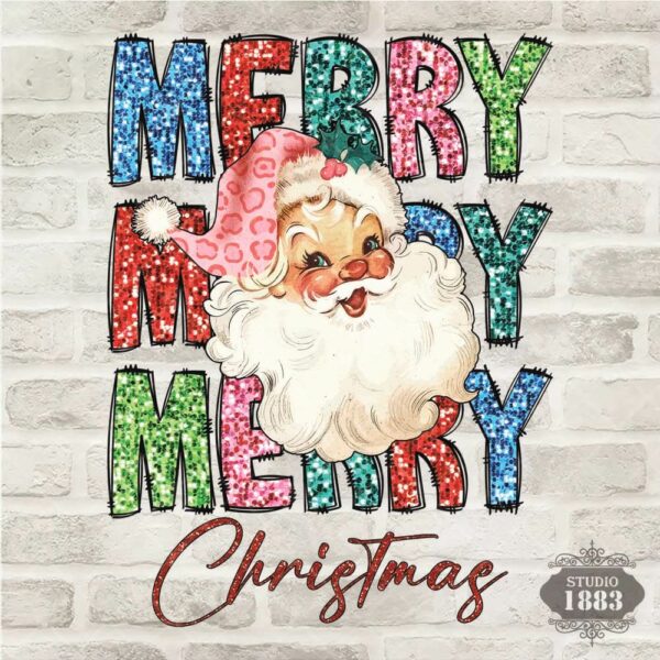 T326- Merry Merry Merry Santa