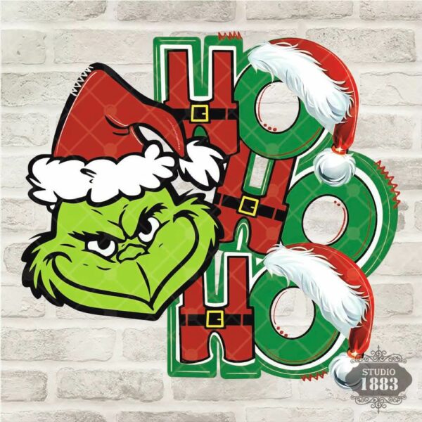 T328-HOHOHO Grinch