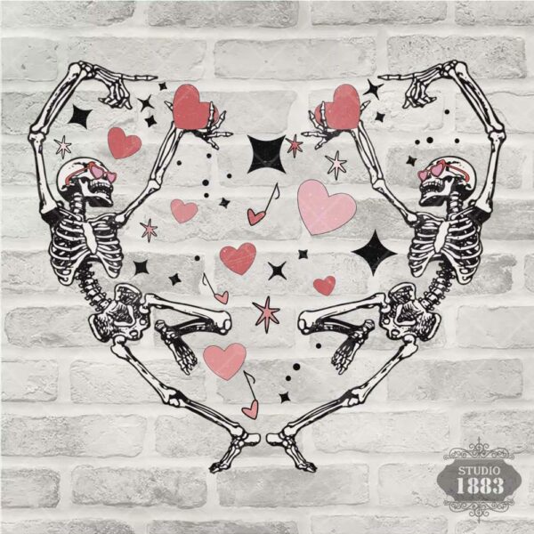 T358-Skeleton Heart