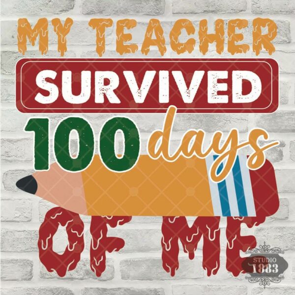 T375- My teacher survived 100 days