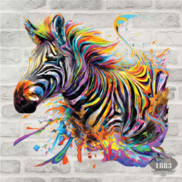 T50-Colorful Zebra