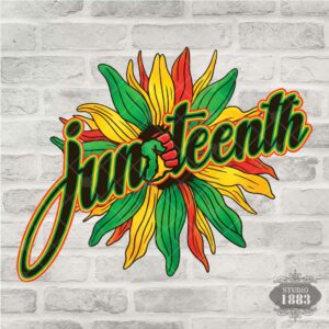 T61- Juneteenth Flower