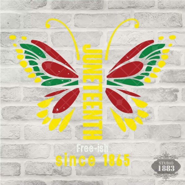 T62- Juneteenth Butterfly