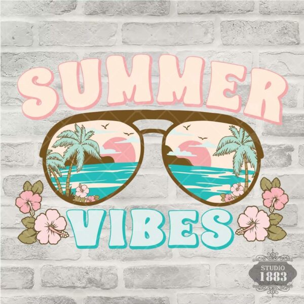 T66- Retro Summer Vibes Sunglasses