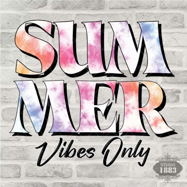 T70 - Summer Vibes Tie Dye