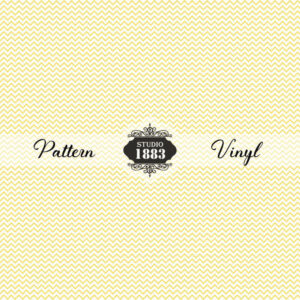 Yellow Chevron-Pattern Vinyl