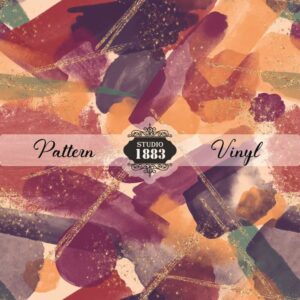 Autumn Abstract-Pattern Vinyl