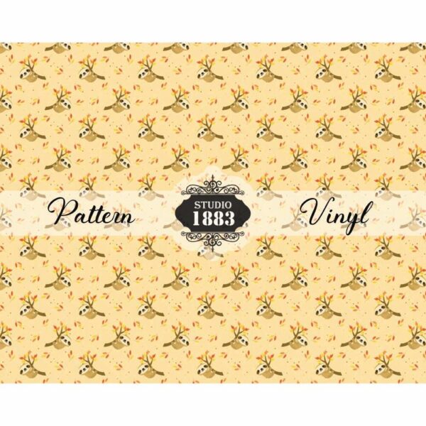 Autumn Sloth-Pattern Vinyl - Image 2